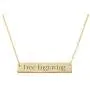 Personalized Engraved Bar Necklace Pendant Initial Text Custom Gift for Woman Kids Mom Sister Daughter Grandma Girlfriend Personalized Engraved Bar Necklace Pendant Initial Text Custom Gift for Woman Kids Mom Sister Daughter Grandma Girlfriend