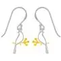 Boma Jewelry Sterling Silver Bird on a Branch 14 KT. Gold Vermeil Dangle Earrings Boma Jewelry Sterling Silver Bird on a Branch 14 KT. Gold Vermeil Dangle Earrings