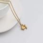 AIWENXI Sea Turtle Urn Necklaces for Ashes Stainless Steel Keepsake Memorial Urn Pendant Cremation Jewelry for Pet/Human