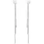 555Jewelry Womens Stainless Steel Triple Bar Drop Dangle Post Nut Earrings 555Jewelry Womens Stainless Steel Triple Bar Drop Dangle Post Nut Earrings