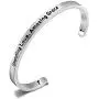 MAOFAED Bible Verse Bracelet Unending Love Amazing Grace Christian Bracelet Religious Jewelry for Wife Daughter Grandma
