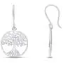 14k Gold Plated 925 Sterling Silver Tree Of Life Drop Earrings Jewelry For Women 14k Gold Plated 925 Sterling Silver Tree Of Life Drop Earrings Jewelry For Women