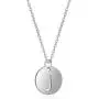 Fashion Stainless Steel Letter Pendant Necklace, Rolo Chain 16+2 Fashion Stainless Steel Letter Pendant Necklace, Rolo Chain 16+2