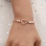 Gzrlyf Stepdaguther Bracelet Step Daughter Gifts for Daughter in Law Stepdaughter Wedding Gifts I Didnt Give You the Gift of Life Life Gave Me the Gift of You