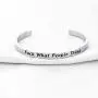 CENWA Funny Offensive Gift Fuck What They Think Cuff Bracelet Offensive Humour Jewelry CENWA Funny Offensive Gift Fuck What They Think Cuff Bracelet Offensive Humour Jewelry