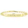 Bling Jewelry Cuban Curb Link Personalized Name Engravable ID Identification Bracelet for Men 180 Gauge 18K Gold Plated Brass 8.5 Inch Bling Jewelry Cuban Curb Link Personalized Name Engravable ID Identification Bracelet for Men 180 Gauge 18K Gold Plated Brass 8.5 Inch
