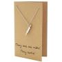 Quan Jewelry Rolling Pin Necklace, Gifts for Chefs, Gift for Baker Mom and Cooking Lovers. Tiny Kitchen Stainless Steel Pastry Maker, Gifts for Mom on Mothers Day & Christmas (See Me Rollin)