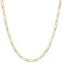 BOUTIQUELOVIN Paperclip Chain Necklace, 14K Gold Plated Link Chain Choker for Women BOUTIQUELOVIN Paperclip Chain Necklace, 14K Gold Plated Link Chain Choker for Women