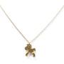 Meeshine Horse Pendant Necklace, Gold Plated Stainless Steel Pony Pendant Necklace for Women Girls Boys Party, Adorable Pendant for Daily Wearing (Gold)