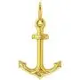 14k Yellow Gold High Polished Sailor Anchor Nautical Boat Ship Charm Pendant 14k Yellow Gold High Polished Sailor Anchor Nautical Boat Ship Charm Pendant