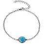 Agvana Turquoise Bracelet Sterling Silver Created Blue Turquoise Bracelet December Birthstone Jewelry Christmas Gifts for Women Teen Girls Mom Grandma Wife Daughter, Adjustable Chain 6.7+1.6 Agvana Turquoise Bracelet Sterling Silver Created Blue Turquoise Bracelet December Birthstone Jewelry Christmas Gifts for Women Teen Girls Mom Grandma Wife Daughter, Adjustable Chain 6.7+1.6