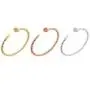 Classic Jewelry Nail Crystal Stone Stainless Steel Bangle for Women, Gold Plated Bead Bracelet, White, Gold, Rose Gold