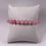 Skye Jewelry Pink Quartz Semi Precious Gemstone Round Bead Chakra Bracelet