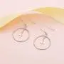 925 Sterling Silver Faith Cross Hoops Dangle Earrings Large Circle Dangling Religious Gift for Women 925 Sterling Silver Faith Cross Hoops Dangle Earrings Large Circle Dangling Religious Gift for Women