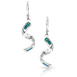Montana Silversmiths River Lights Rain Slide Earrings