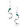 Montana Silversmiths River Lights Rain Slide Earrings