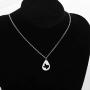 SEIRAA State Necklace Texas Pendant Set Necklace Long Distance Relationships Gift Country Map Charm Jewelry Friendship Gift