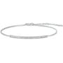 Carleen 14k Solid White Gold Diamond Dainty Bar Bracelet For Women Girls (0.216cttw, Clarity SI2, Color I-J), 7'' + 1.2'' Extender Carleen 14k Solid White Gold Diamond Dainty Bar Bracelet For Women Girls (0.216cttw, Clarity SI2, Color I-J), 7'' + 1.2'' Extender