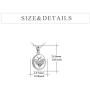 WINNICACA Sterling Silver Locket Necklaces Bee/Turtle/Butterfly Pendant Locket Jewelry Gifts for Women Teens Birthday