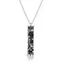 Sllaiss 925 Sterling Silver Necklace Swarovski Crystal Vertical Bar Pendant Necklace for Women Black Crystal Necklace Gift for Her Y Necklace Sllaiss 925 Sterling Silver Necklace Swarovski Crystal Vertical Bar Pendant Necklace for Women Black Crystal Necklace Gift for Her Y Necklace