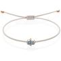 Sententia Jewelry Handmade Adjustable String Hamsa Hand of Fatima Bracelet for Women Jewelery I Red, Blue, Black Braided String I