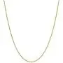 Verona Jewelers 10K Gold 1.5MM Diamond Cut Rope Chain Necklace for Men and Women- Braided Twist Chain Necklace, 10K Gold Necklace, 10 Karat Gold Chain, Sizes 16-30