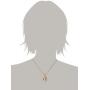 Downton Abbey ''Carded'' Gold-Tone Cameo Crystal Accent Pendant Necklace, 16''
