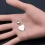 FAADBUK Initial Letter A-Z Alphabet Heart Charm for Bracelet Necklace Keychain Initial Stainless steel Clasp Clip on Charm FAADBUK Initial Letter A-Z Alphabet Heart Charm for Bracelet Necklace Keychain Initial Stainless steel Clasp Clip on Charm