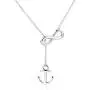ELBLUVF Newest Stainless Steel Anchor Infinity Y Shaped Lariat Style Necklace 18inch for Women 3 Colors ELBLUVF Newest Stainless Steel Anchor Infinity Y Shaped Lariat Style Necklace 18inch for Women 3 Colors