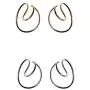 2Pairs Geometry Earring Ear Clip Gorgeous Hooping Ear Cuff Minimalist Hoop Earrings No Piercing Needed Womens Fake Helix Cartilage Earring for Women Girl Jewelry 2Pairs Geometry Earring Ear Clip Gorgeous Hooping Ear Cuff Minimalist Hoop Earrings No Piercing Needed Womens Fake Helix Cartilage Earring for Women Girl Jewelry