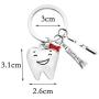 AKTAP Dental Hygienist Gifts Dentist Funny Keychain Dentist Graduation Gift for Him or Her Dental Assistant Jewelry