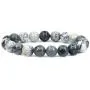 Amandastone Gem Semi Precious Gemstone 10mm Round Crystal Beads Stretch Bracelet 7 Inch Unisex Amandastone Gem Semi Precious Gemstone 10mm Round Crystal Beads Stretch Bracelet 7 Inch Unisex