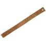 Soft Leather Bracelet with rustic clasp (8-inch wristband) Handmade by Hide & Drink :: Bourbon Brown