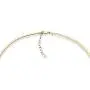 MiaBella Solid 18K Gold Over Sterling Silver Italian 2mm or 2.5mm Dome Omega Link Chain Necklace for Women 16+2 Adjustable Length 925 Made in Italy MiaBella Solid 18K Gold Over Sterling Silver Italian 2mm or 2.5mm Dome Omega Link Chain Necklace for Women 16+2 Adjustable Length 925 Made in Italy