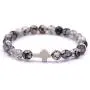 SOFTONES 8mm Beads Cross Bracelet for Women Men Natural Stone Elastic Link Prayer Bracelet for Boy Girls,with Gift Box SOFTONES 8mm Beads Cross Bracelet for Women Men Natural Stone Elastic Link Prayer Bracelet for Boy Girls,with Gift Box