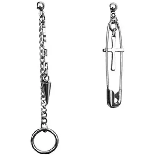 Mshion Bangtan Boy Album BTS SUGA Stud Punk Earrings for Women Men