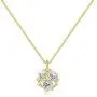 ZRU Dainty Necklace for Women, 18K Rose Gold/Gold/White Gold Plated Simple Pendant Necklace with Cubic Zirconia, Valentines Day Gift Birthday Gifts for Teen Girls Girlfriend Wife Her ZRU Dainty Necklace for Women, 18K Rose Gold/Gold/White Gold Plated Simple Pendant Necklace with Cubic Zirconia, Valentines Day Gift Birthday Gifts for Teen Girls Girlfriend Wife Her