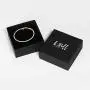 B.Tiff Yellow/Rose Gold Plated Stainless Steel Minimalist Simple Plain Narrow Matte Bangle Cuff Bracelet Fashion Jewelry for Women Men Unisex