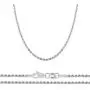 Orostar Sterling Silver 2mm and 2.5mm and 3mm Diamond-Cut Rope Chain Italian Necklace, 14-36 Inch