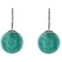 Les Poulettes Jewels - Sterling Silver Earrings Amazonite Beads Les Poulettes Jewels - Sterling Silver Earrings Amazonite Beads