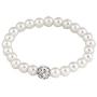 Danbihuabi Silver Plated Jewelry Sets White Faux Pearl, No Color, Size No Size