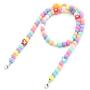 COLORFUL BLING Cute Acrylic Beads Candy Color Star Butterfly Face Mask Lanyard Holder Strap Chain Suitble for Mask Handy Ear Saver Statement Necklace for Women Girls Teens Jewelry