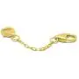 FRONAY 14k Gold Plated Pendant Necklace Bracelet Anklet Chain Extender 2'' (Sterling Silver) FRONAY 14k Gold Plated Pendant Necklace Bracelet Anklet Chain Extender 2'' (Sterling Silver)
