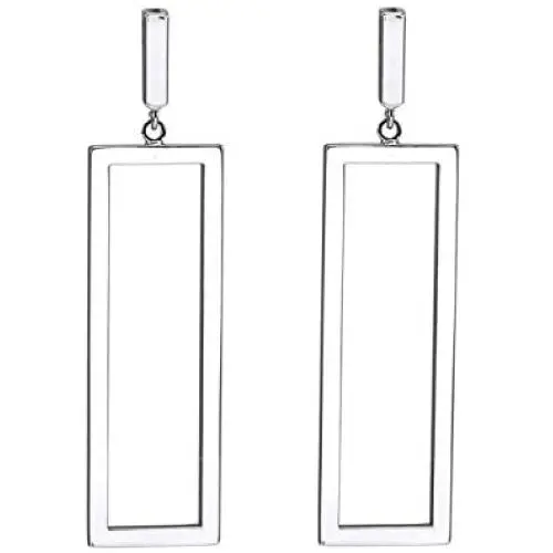 FAMARINE Gold Geometric Drop Earrings, Rectangle Dangle Earrings for Women Girls Costume Jewelry FAMARINE Gold Geometric Drop Earrings, Rectangle Dangle Earrings for Women Girls Costume Jewelry