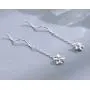 SLUYNZ 925 Sterling Silver Plumeria Flowers Tassel Earrings Dangle for Women Teen Girls Plumeria Flowers Earrings Threader Earrings SLUYNZ 925 Sterling Silver Plumeria Flowers Tassel Earrings Dangle for Women Teen Girls Plumeria Flowers Earrings Threader Earrings