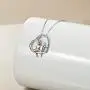 Sisters Gifts from Sister Sterling Silver Heart Necklace Female Friendship Jewelry
