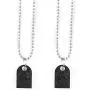 GEAREDC Brick Heart Necklace Set, Creative Building Block Bricks Kits, Valentines Day BFF for Couples Friendship Women Men Girl Boy Brick Pendant Shaped and Compatible with Major Brands GEAREDC Brick Heart Necklace Set, Creative Building Block Bricks Kits, Valentines Day BFF for Couples Friendship Women Men Girl Boy Brick Pendant Shaped and Compatible with Major Brands