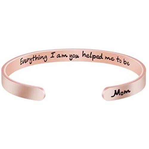 Joycuff Inspirational Bracelet Friendship Gifts for Her Girl Women Daughter Jewelry Best Friend BFF Cuff