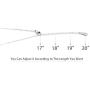 Lazycat Charm Friendship Arrow Necklace Cool Long Bar Necklace Jewelry
