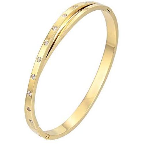Classic Jewelry Love bracelet，Stainless Steel Bangles for Women，Crystal Bracelets，Rose Gold/Gold/White Gold